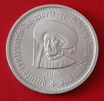 Portugal 10 escudos 1960 Prins Henry de Navigator beschikbaar voor biedingen