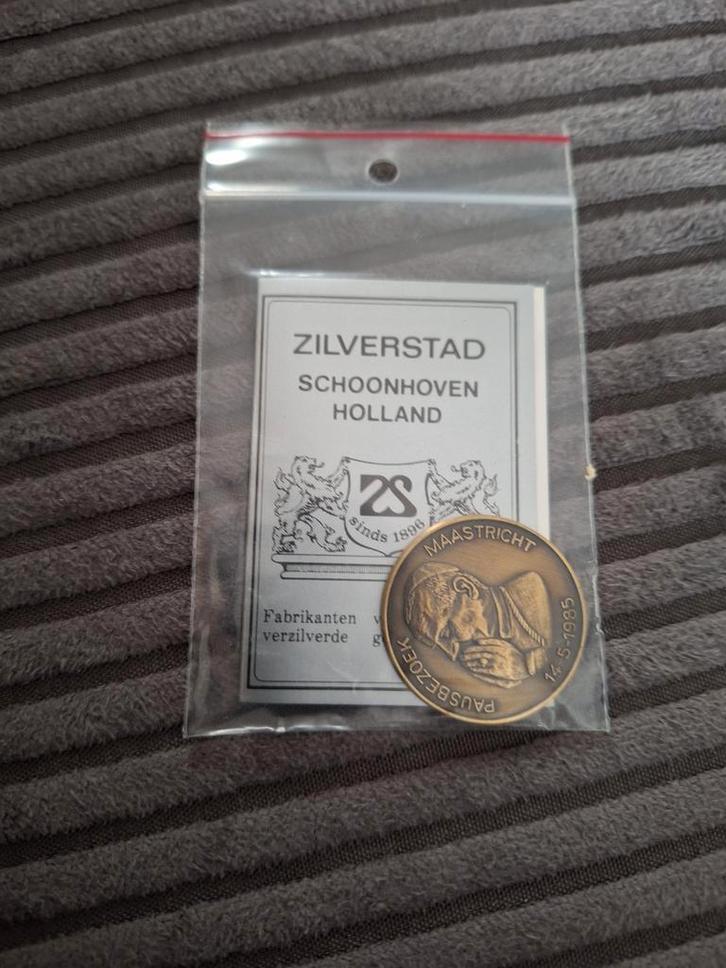 Munt Pausbezoek Maastricht 1985, Postzegels en Munten, Munten | Europa | Euromunten, 2 euro, Overige landen, Ophalen of Verzenden
