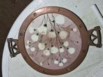 keramiek art-deco plateau met bloemen decoratie, Ophalen