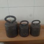 Oude gewichten, Huis en Inrichting, Woonaccessoires | Kandelaars en Kaarsen, Ophalen of Verzenden, Zo goed als nieuw, Overige materialen