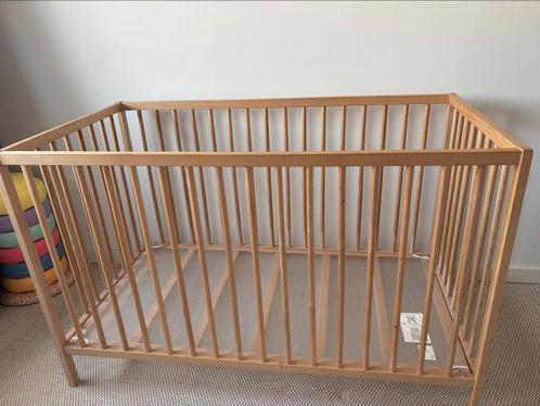 Ikea Sniglar Ledikant 60x120 beuken, Kinderen en Baby's, Babywiegjes en Ledikanten, Zo goed als nieuw, Ledikant, Ophalen