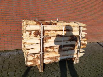 Kastanjehouten palen, heiningpalen, 180cm lang , 10/12cm dik beschikbaar voor biedingen