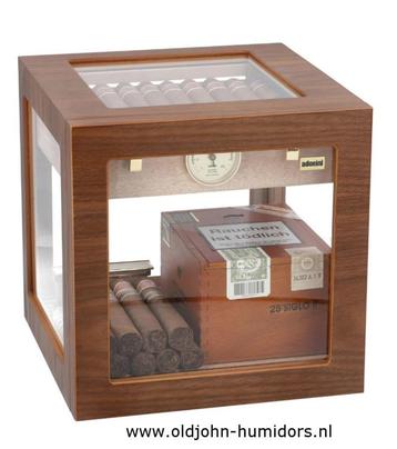 H182W ADORINI HUMIDOR KABINET 100 CIGARS CUBE DELUXE WALNOOT beschikbaar voor biedingen