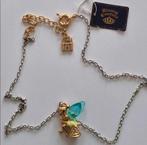 Disney Couture Tinkerbell Ketting - Zo Goed Als Nieuw!, Blauw, Ophalen of Verzenden, Zo goed als nieuw, Overige materialen