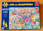 Jan van Haasteren, 1000 st. Winterfair, de Lekkage e.v.a, Hobby en Vrije tijd, Denksport en Puzzels, Ophalen of Verzenden, 500 t/m 1500 stukjes