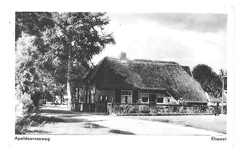 991151 Elspeet 1956 Gld Apeldoornseweg Gelopen met postzegel, Verzamelen, Ansichtkaarten | Nederland, Gelopen, Noord-Brabant, 1940 tot 1960