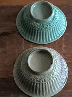 2 antiek Chinees Longquan kommen Ming, Ophalen of Verzenden