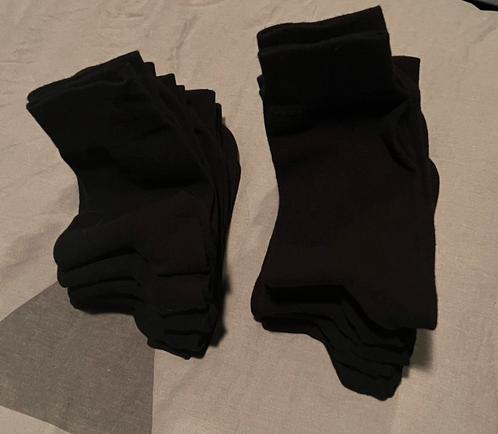 Te koop: 12 paar nieuwe naadloze herensokken, Kleding | Heren, Sokken en Kousen, Nieuw, Maat 43 t/m 46, Zwart, Ophalen of Verzenden