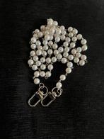Multifunctionele parelketting 102 cm, Ophalen of Verzenden, Nieuw, Wit