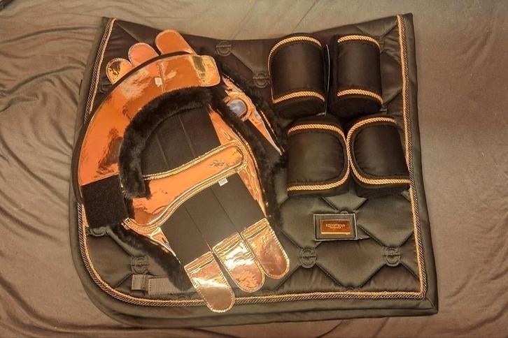 Equestrian stockholm dark sky set, Dieren en Toebehoren, Paarden en Pony's | Dekens en Dekjes, Zo goed als nieuw, Ophalen of Verzenden