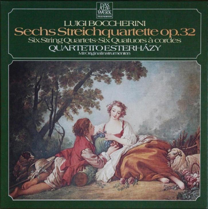 Boccherini-Quartetto Esterházy–Sechs Streichquartette 2LP, Cd's en Dvd's, Vinyl | Klassiek, Zo goed als nieuw, Classicisme, Kamermuziek