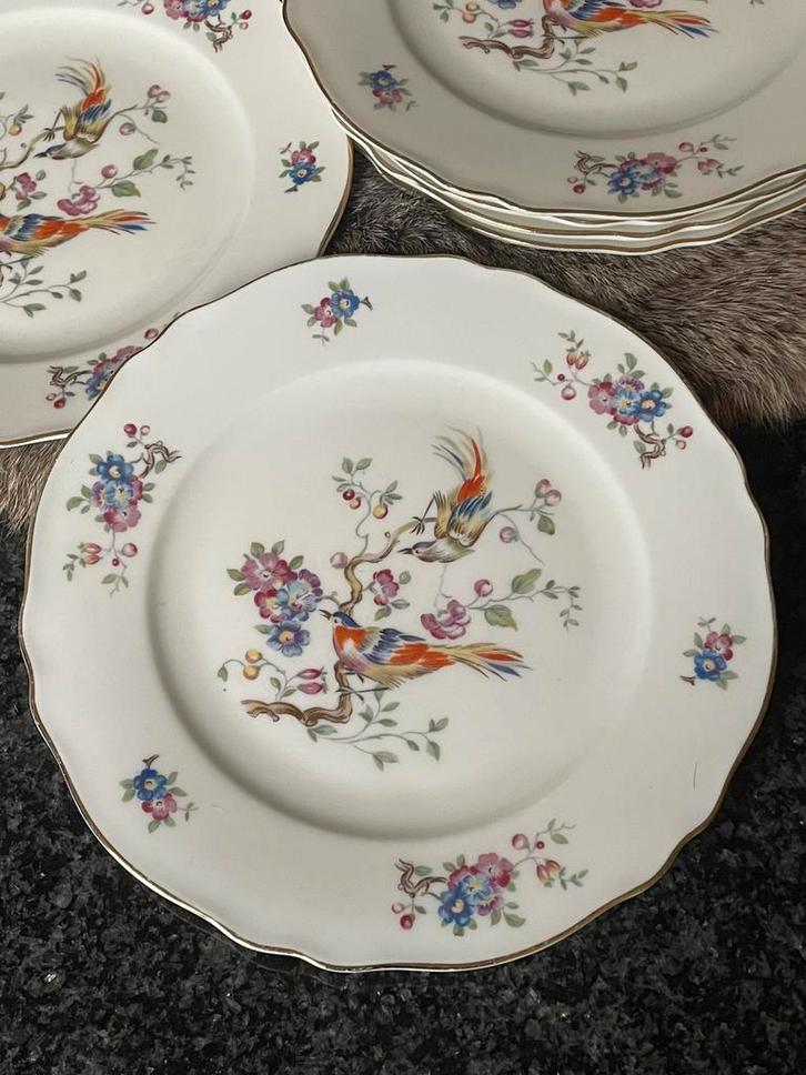 Bavaria Krautheim gebaks (ontbijt)  bordjes 6stuks, Antiek en Kunst, Antiek | Servies los, Ophalen of Verzenden