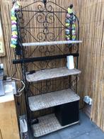 vintage smeedijzer rek, Huis en Inrichting, Woonaccessoires | Krantenbakken en Lectuurbakken, Ophalen, Gebruikt