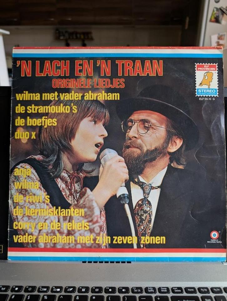 Allerlei: Originele liedjes - 'n Lach en 'n Traan, Cd's en Dvd's, Vinyl | Nederlandstalig, Gebruikt, Levenslied of Smartlap, Overige formaten