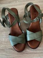Red-Rag groene sandalen. Maat 38., Zo goed als nieuw, Red Rag, Groen, Sandalen of Muiltjes