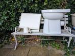 Wc combinatie (met verhoogde wc pot), Ophalen, Gebruikt, Steen, Toilet