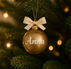 Kerstbal met naam, Diversen, Kerst, Ophalen of Verzenden, Nieuw