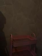 Roze trolley, Sieraden, Tassen en Uiterlijk, Beautycases, Ophalen, Gebruikt, Roze