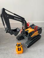 Dickie Toys RC Volvo Graafmachine ,Licht, geluid Bestuurbaar, Kinderen en Baby's, Speelgoed | Speelgoedvoertuigen, Ophalen, Zo goed als nieuw