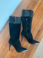 Roberto Botticelli suede dameslaarzen., Hoge laarzen, Zwart, Ophalen of Verzenden, Zo goed als nieuw