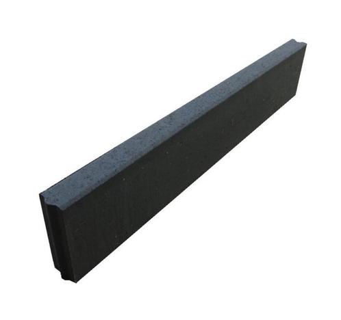 2x opsluitband zwart 6x20x100 cm + diverse reststukken, Tuin en Terras, Tegels en Klinkers, Gebruikt, Overige typen, Beton, Minder dan 5 m²