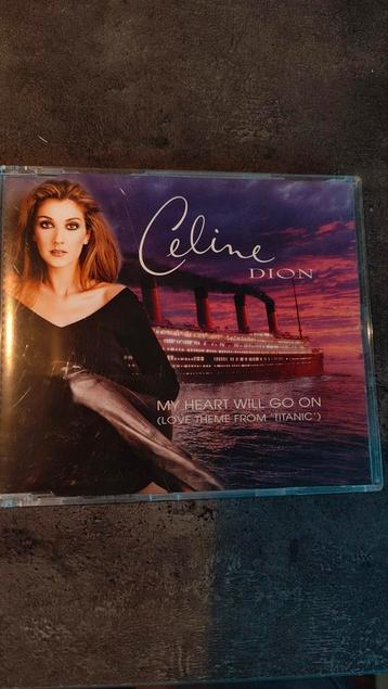 Single - CD - Celine Dion - my heart will go on beschikbaar voor biedingen