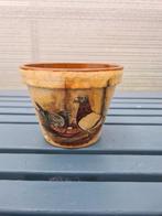 Planten pot met Duiven afbeeldingen, Tuin en Terras, Bloempotten, Rond, Nieuw, Aardewerk, Tuin