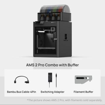 Bambu Lab P1S met AMS 2 Pro inc btw beschikbaar voor biedingen