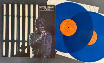DAVID BOWIE - Stage ( 2LP; NMINT; blauw vinyl ) beschikbaar voor biedingen