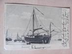Scheveningen 1902 Bomschuit, Verzamelen, Ansichtkaarten | Nederland, Ophalen of Verzenden, Voor 1920, Gelopen, Zuid-Holland