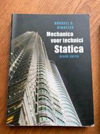Statica - Hibbeler, 3e editie, Ophalen of Verzenden, Gelezen, Werktuigbouwkunde