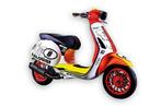Stickerset Malossi Trophy Vespa Sprint Primavera, Ophalen, Info@jynkx.com, Nieuw, Jynkx