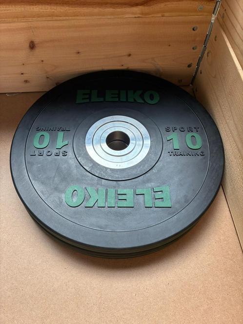 Eleiko Sport Plates, Sport en Fitness, Fitnessmaterialen, Gebruikt, Halterset, Ophalen