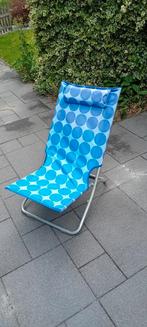 Strandstoel/campingstoel, Ophalen, Zo goed als nieuw, Inklapbaar