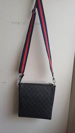 Gucci Messenger Bag Heren - Nieuw!, Sieraden, Tassen en Uiterlijk, Tassen | Schoudertassen, Overige merken, Zwart, Nieuw, Ophalen of Verzenden