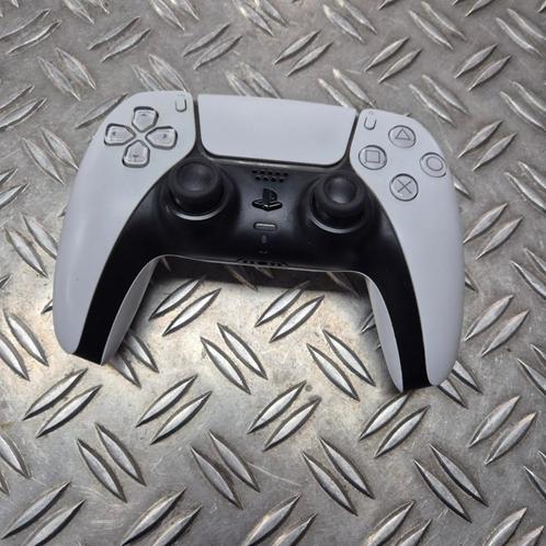 DualSense controller Wit voor de Playstation 5 met garantie, Spelcomputers en Games, Games | Sony PlayStation 5, Zo goed als nieuw