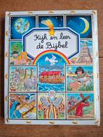 Kijk en leer de Bijbel - Kinderboek, Boeken, 3 tot 4 jaar, Ophalen of Verzenden, Uitklap-, Voel- of Ontdekboek, Onbekend