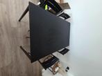 SANDSBERG Tafel, zwart, 110x67 cm + 4 stoelen, Huis en Inrichting, Tafels | Eettafels, Ikea@gmail.com, 50 tot 100 cm, 1621ta, 294.203.93