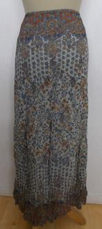 Batik look maxi print rok van Open End! 48, Kleding | Dames, Rokken, Ophalen of Verzenden, Onder de knie, Bruin, Zo goed als nieuw