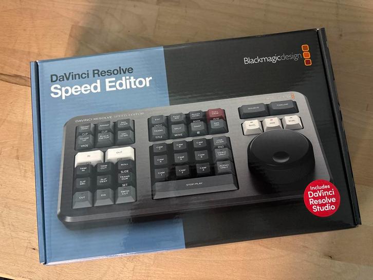 DaVinci Resolve Speed Editor - Nieuw, Audio, Tv en Foto, Professionele Audio-, Tv- en Video-apparatuur, Nieuw, Video, Ophalen of Verzenden