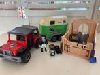 Playmobil trailer set, Kinderen en Baby's, Ophalen of Verzenden, Gebruikt, Complete set