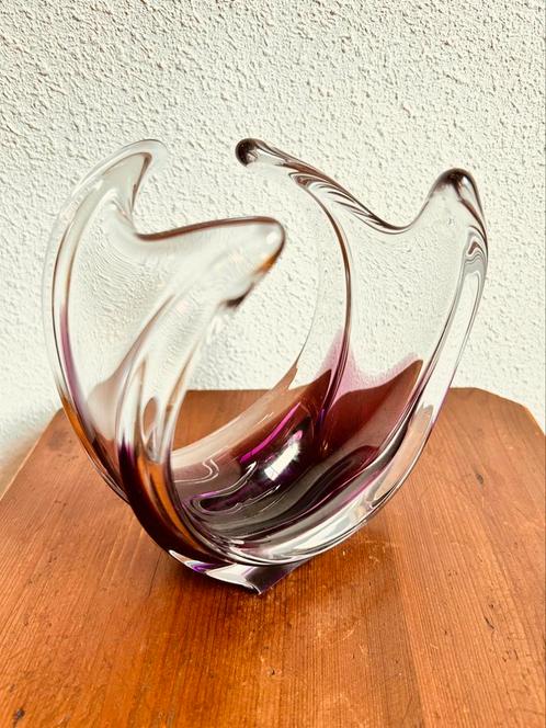Spoetnik-stijl Glaskunst / bonboniere., Antiek en Kunst, Antiek | Glas en Kristal, Ophalen of Verzenden