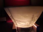 ANTIEKE BISCUIT PORSELEINEN LITHOFANE LAMPENKAP / THEELICHT, Antiek en Kunst, Ophalen of Verzenden