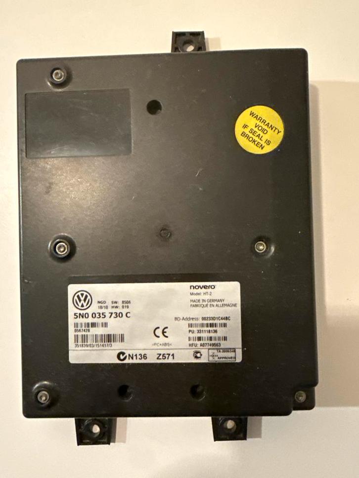 VW 5N0 035 730 C Bluetooth Module, Auto-onderdelen, Elektronica en Kabels, Volkswagen, Gebruikt, Ophalen of Verzenden