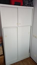 schuifdeur kast, Huis en Inrichting, Kasten | Kledingkasten, Ophalen, Gebruikt, 100 tot 150 cm, 200 cm of meer
