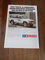 Isuzu Trooper  11 / 1984  2 pag., Verzenden, Zo goed als nieuw, Overige merken