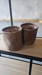 Bloempotten bruin intratuin, Overige materialen, Rond, Binnen, Ophalen of Verzenden