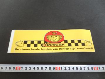 sticker De nieuwe brede banden van DUNLOP zijn zooo breed !  beschikbaar voor biedingen