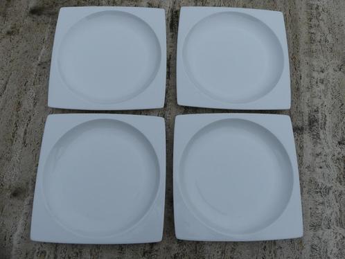 4 Wedgwood PLATO SQUARE Dinerborden, Huis en Inrichting, Keuken | Servies, Nieuw, Bord(en), Wedgwood, Porselein, Ophalen of Verzenden