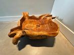 Houten Schaal - Decoratief, Ophalen, Gebruikt, Schaal, Overige vormen